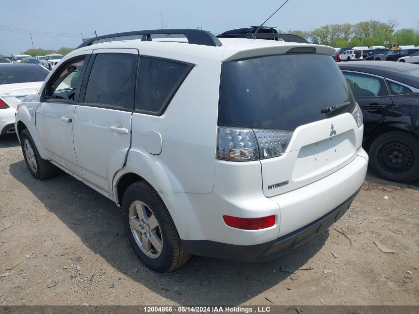 2009 Mitsubishi Outlander VIN: JA4LS21W89Z602203 Lot: 12004865