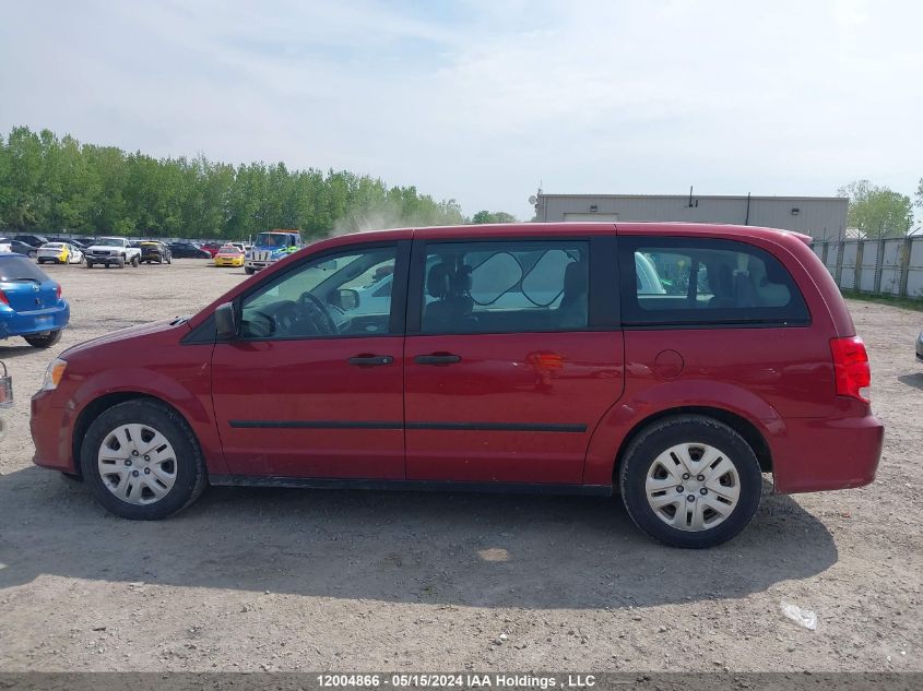 2015 Dodge Grand Caravan Se/Sxt VIN: 2C4RDGBG4FR681602 Lot: 12004866