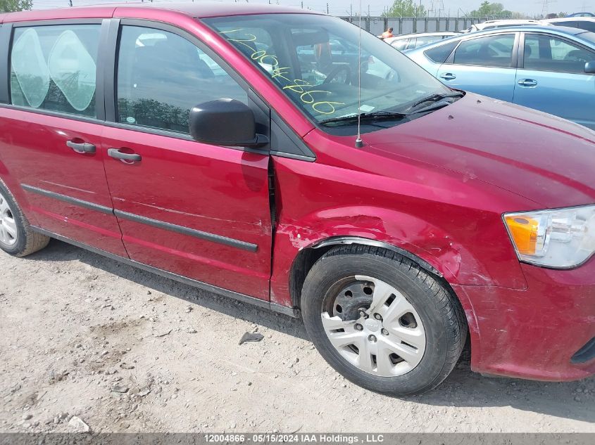 2015 Dodge Grand Caravan Se/Sxt VIN: 2C4RDGBG4FR681602 Lot: 12004866