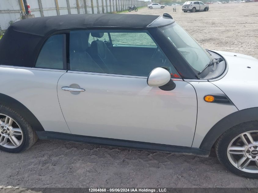 2012 Mini Cooper VIN: WMWZN3C59CT265503 Lot: 12004868