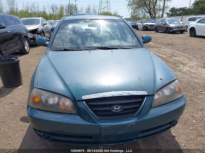 2005 Hyundai Elantra Gls/Gt VIN: KMHDN45D05U089635 Lot: 12004875