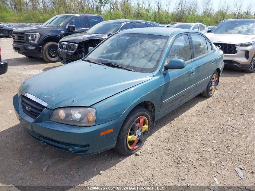 2005 Hyundai Elantra Gls/Gt VIN: KMHDN45D05U089635 Lot: 12004875