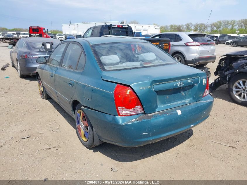 2005 Hyundai Elantra Gls/Gt VIN: KMHDN45D05U089635 Lot: 12004875