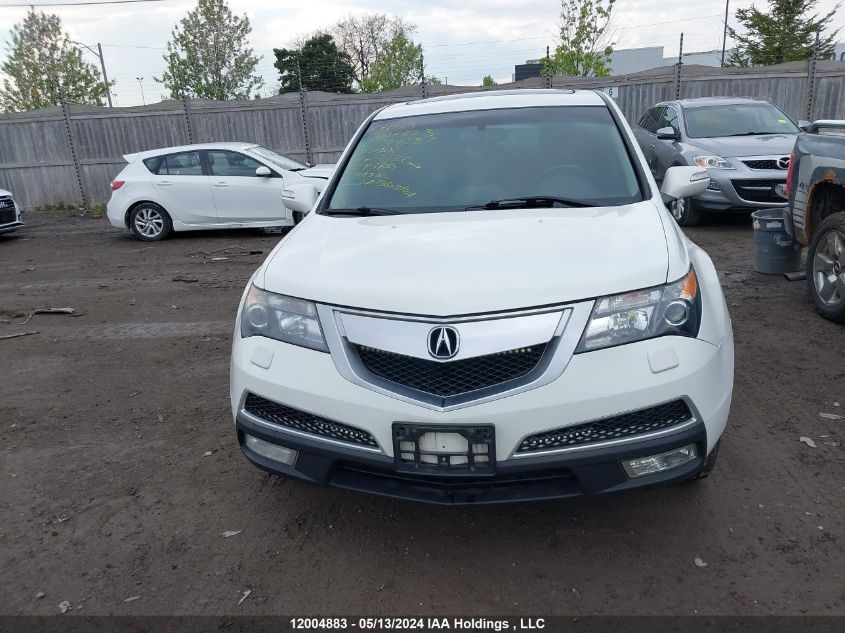 2011 Acura Mdx VIN: 2HNYD2H63BH004287 Lot: 12004883