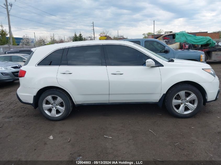 2011 Acura Mdx VIN: 2HNYD2H63BH004287 Lot: 12004883