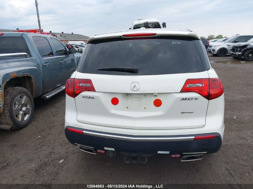 2011 Acura Mdx VIN: 2HNYD2H63BH004287 Lot: 12004883