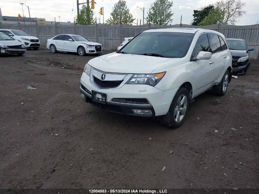 2011 Acura Mdx VIN: 2HNYD2H63BH004287 Lot: 12004883