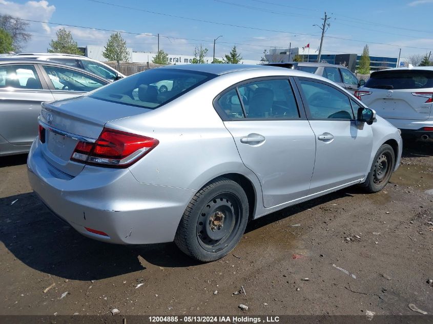 2014 Honda Civic Ex 4Dr VIN: 2HGFB2F51EH013847 Lot: 12004885