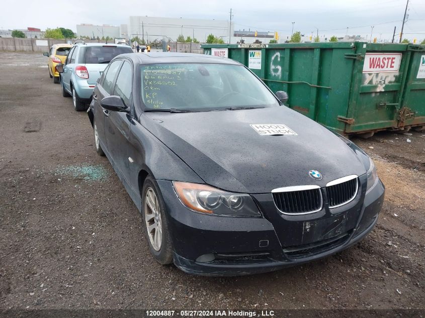 2006 BMW 3 Series VIN: WBAVB135X6KX36502 Lot: 12004887