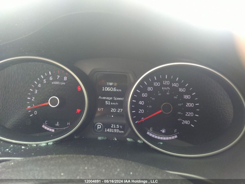 2014 Kia Sportage VIN: KNDPCCA65E7584226 Lot: 12004891