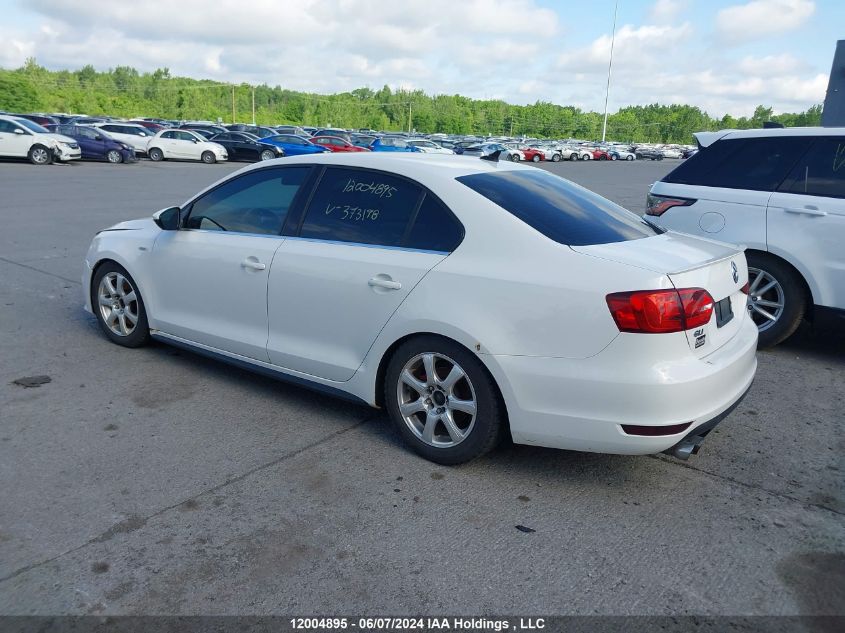 2013 Volkswagen Jetta Gli VIN: 3VW467AJ2DM373198 Lot: 12004895