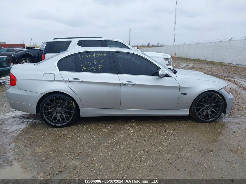 2008 BMW 3 Series VIN: WBAVB73508KY64270 Lot: 12004906