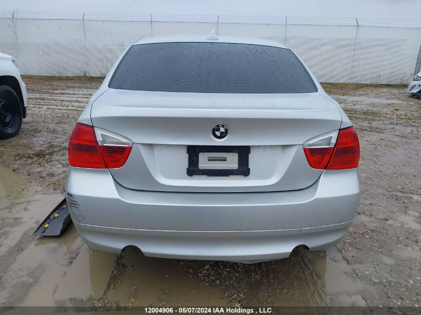 2008 BMW 3 Series VIN: WBAVB73508KY64270 Lot: 12004906