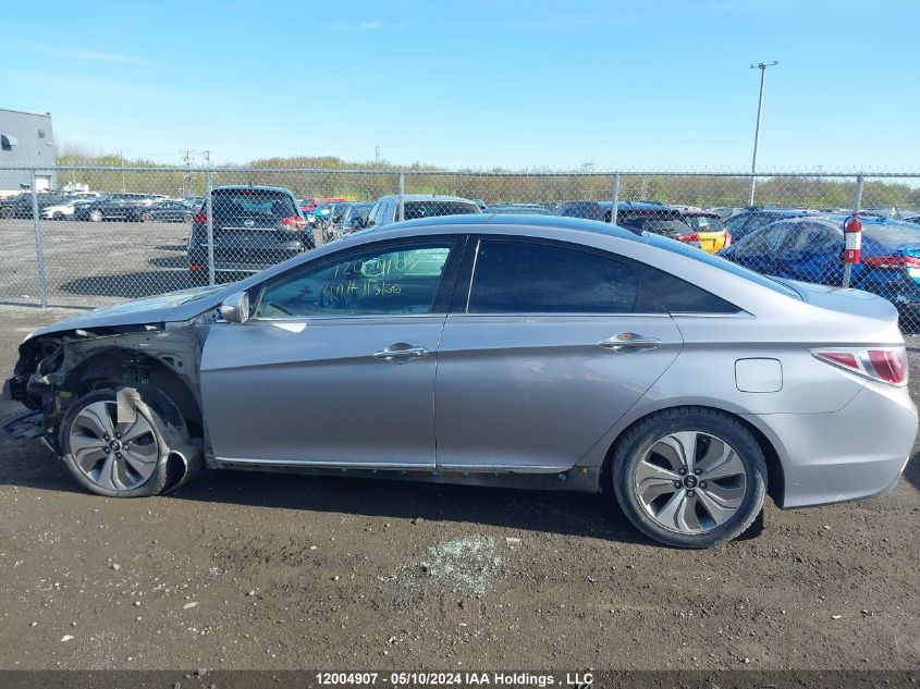 2014 Hyundai Sonata Hybrid Limited VIN: KMHEC4A41EA113166 Lot: 12004907