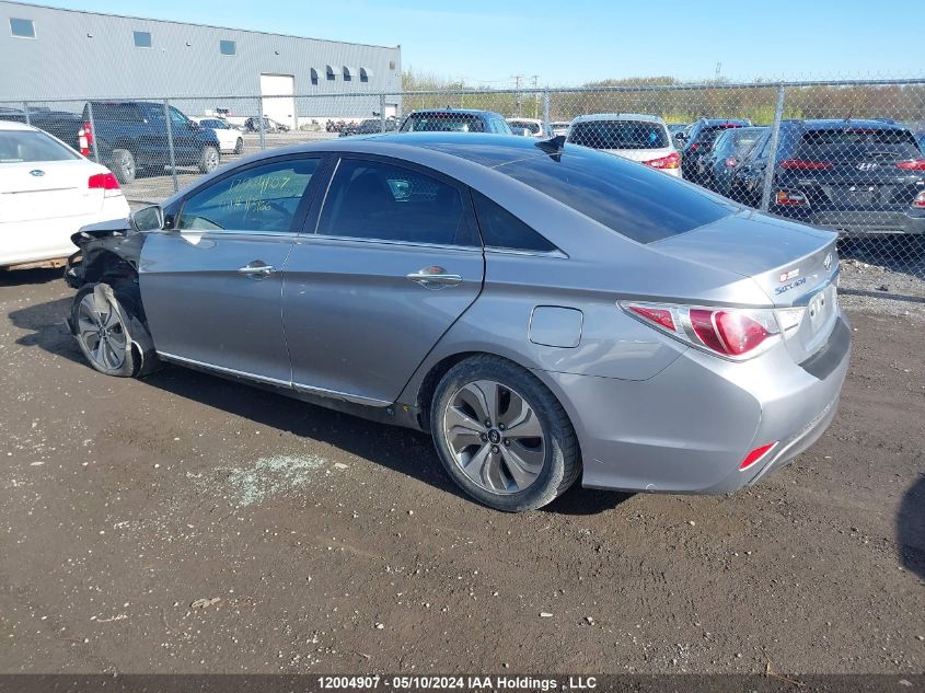 2014 Hyundai Sonata Hybrid Limited VIN: KMHEC4A41EA113166 Lot: 12004907