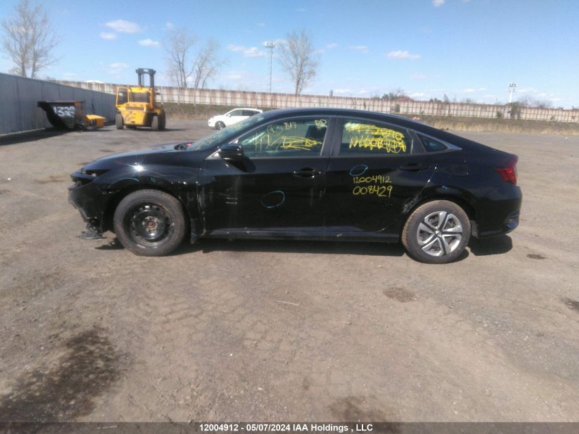 2019 Honda Civic Sedan VIN: 2HGFC2F51KH008429 Lot: 12004912