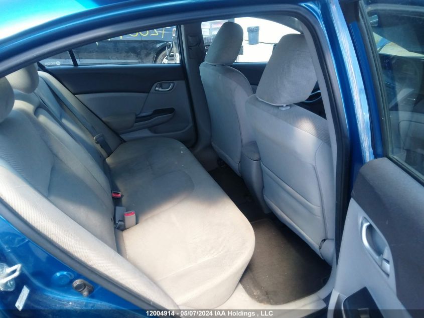 2012 Honda Civic Lx VIN: 2HGFB2F48CH028737 Lot: 12004914