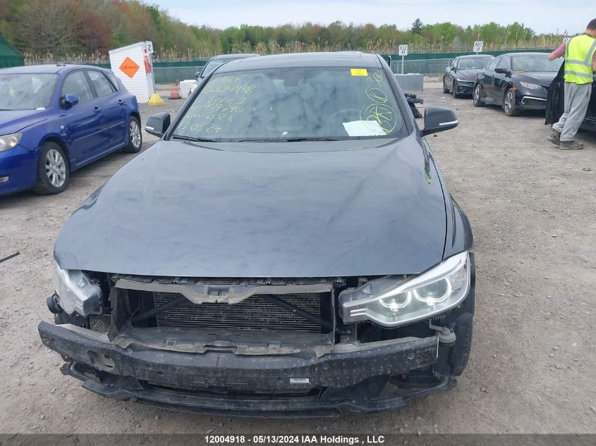 2013 BMW 3 Series VIN: WBA3B3C55DJ976790 Lot: 12004918