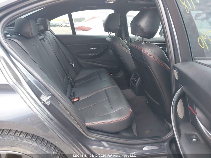 2013 BMW 3 Series VIN: WBA3B3C55DJ976790 Lot: 12004918