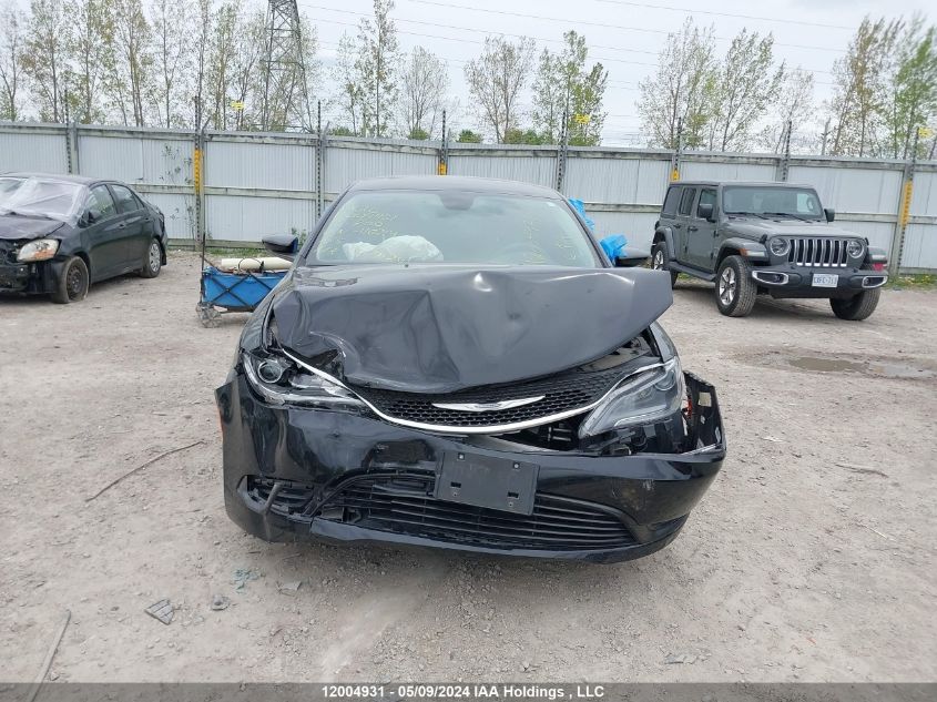 2016 Chrysler 200 Lx VIN: 1C3CCCFB8GN110214 Lot: 12004931