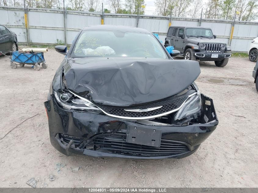 2016 Chrysler 200 Lx VIN: 1C3CCCFB8GN110214 Lot: 12004931