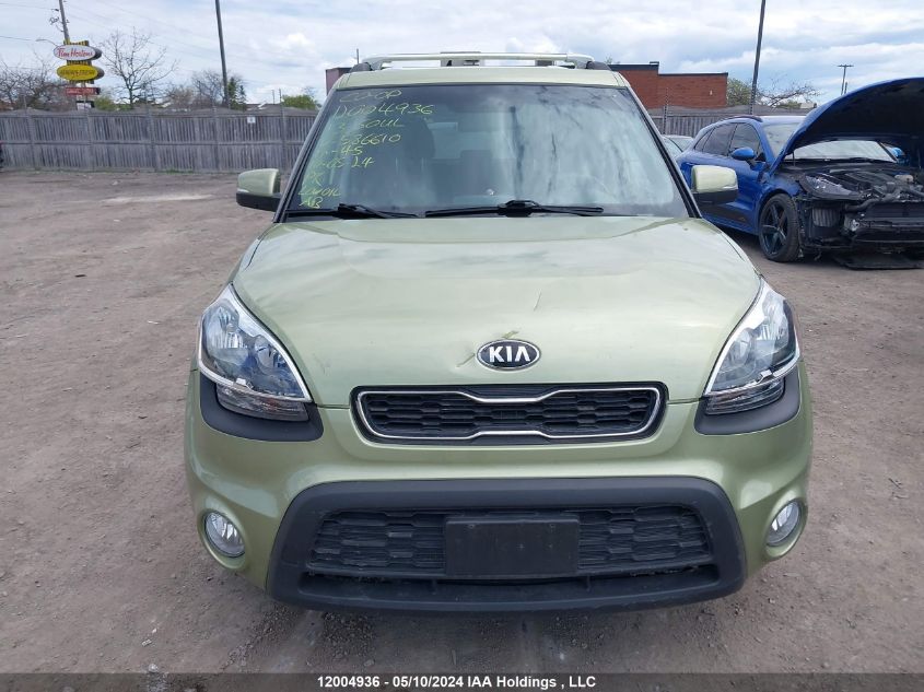 2013 Kia Soul VIN: KNDJT2A67D7586610 Lot: 12004936