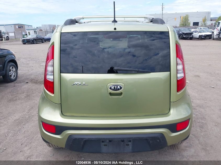 2013 Kia Soul VIN: KNDJT2A67D7586610 Lot: 12004936