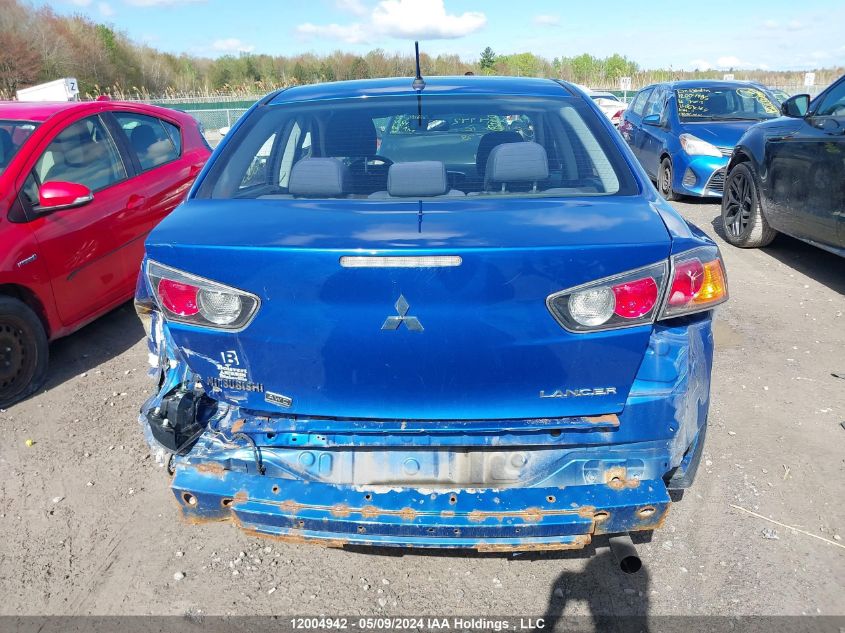 2016 Mitsubishi Lancer Es/Se/Sel VIN: JA32V2FW3GU602698 Lot: 12004942