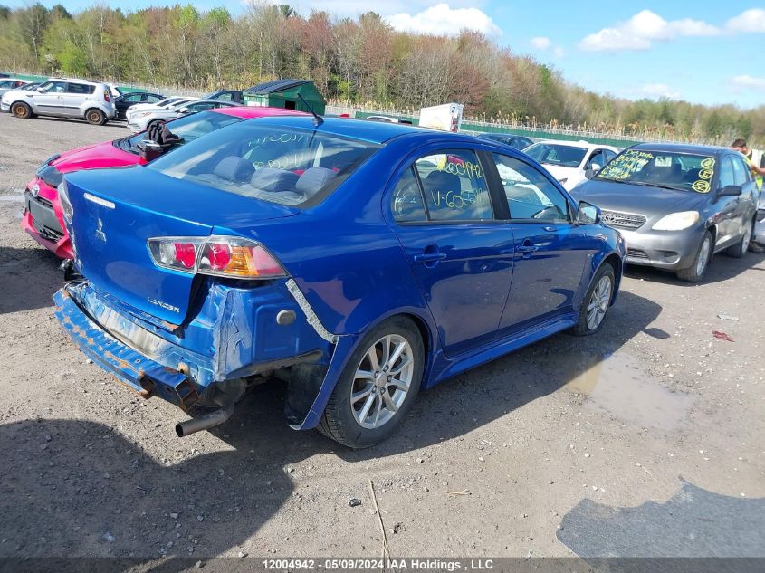 2016 Mitsubishi Lancer Es/Se/Sel VIN: JA32V2FW3GU602698 Lot: 12004942