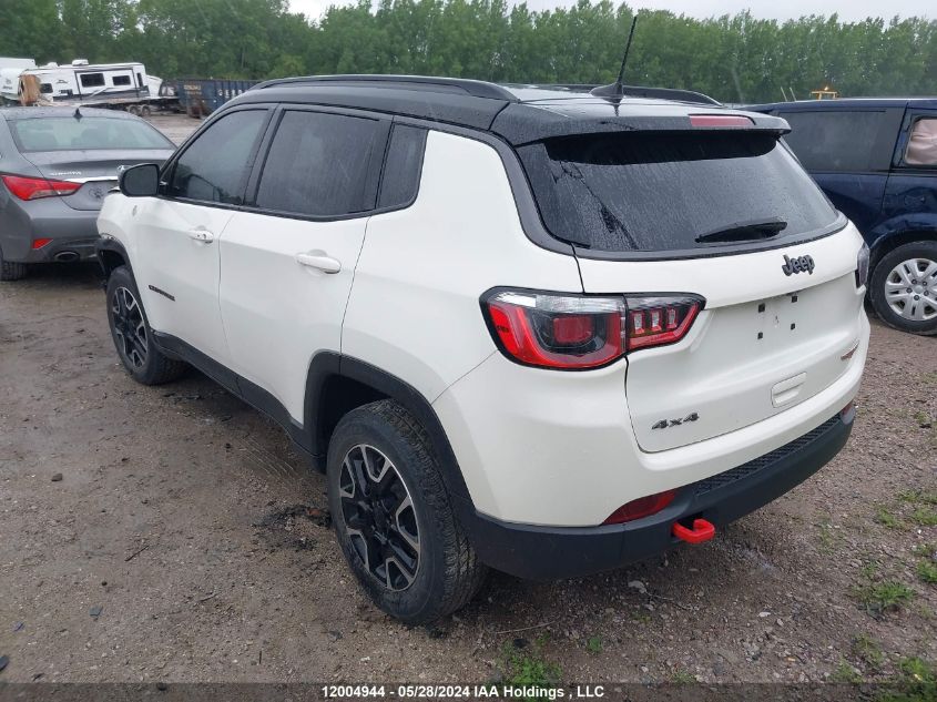 2019 Jeep Compass Trailhawk VIN: 3C4NJDDB0KT761641 Lot: 12004944