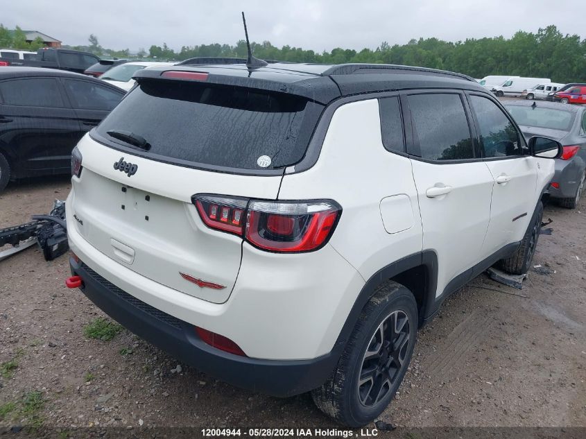 2019 Jeep Compass Trailhawk VIN: 3C4NJDDB0KT761641 Lot: 12004944