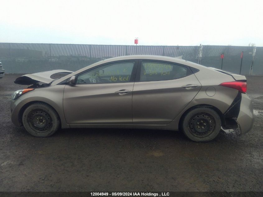 2013 Hyundai Elantra VIN: 5NPDH4AE9DH315724 Lot: 12004949