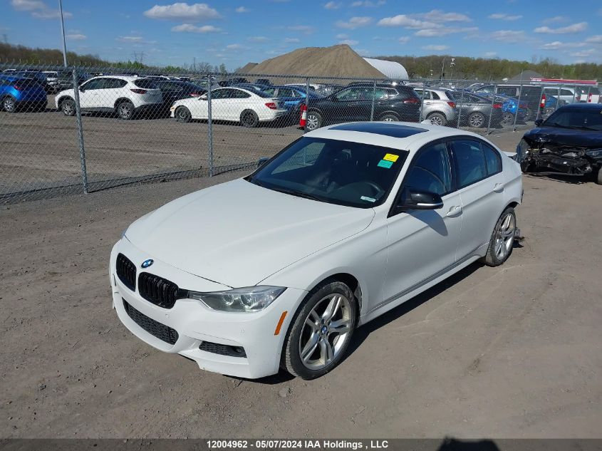 2015 BMW 328I xDrive VIN: WBA3B3G56FNT18451 Lot: 12004962