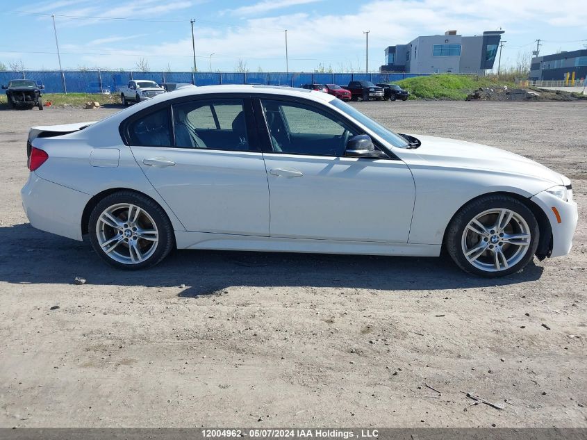 2015 BMW 328I xDrive VIN: WBA3B3G56FNT18451 Lot: 12004962