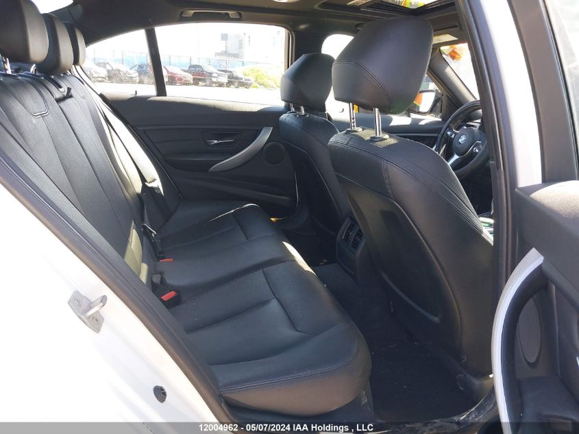 2015 BMW 328I xDrive VIN: WBA3B3G56FNT18451 Lot: 12004962