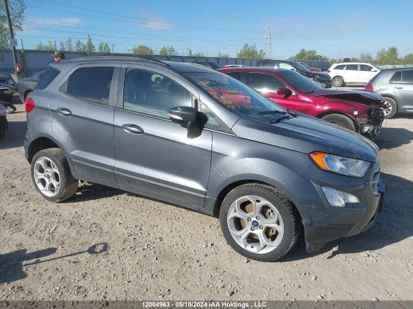 2021 Ford Ecosport Se VIN: MAJ3S2GE3MC450269 Lot: 12004963