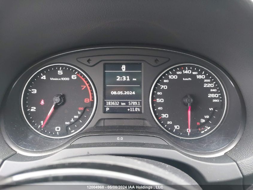 2015 Audi S3 VIN: WAUBFRFF9F1057093 Lot: 12004968