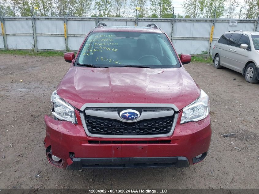 2014 Subaru Forester VIN: JF2SJCHCXEH494688 Lot: 12004982