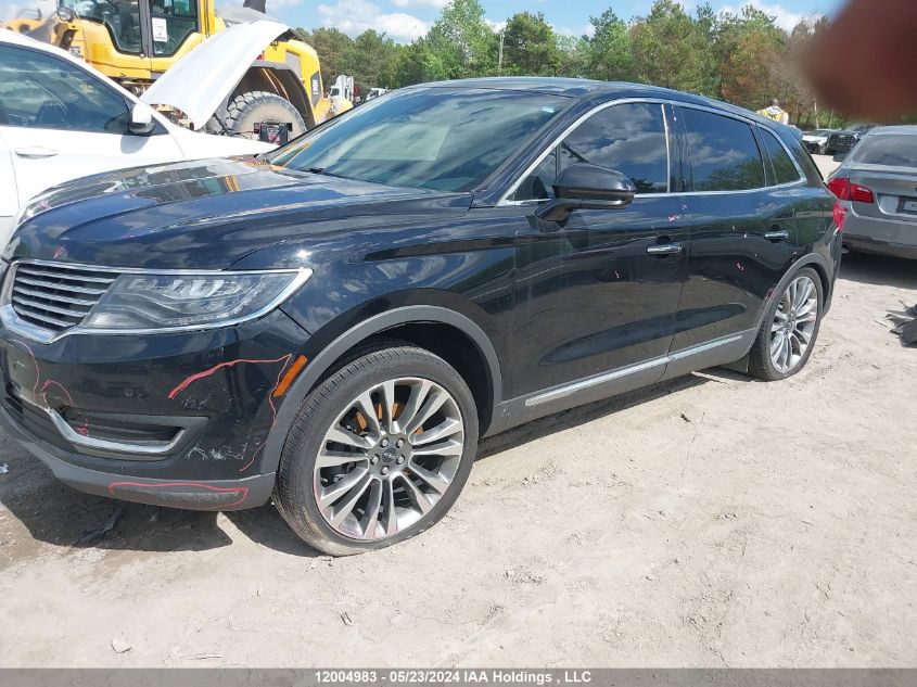 2016 Lincoln Mkx Reserve VIN: 2LMTJ8LP0GBL21448 Lot: 12004983