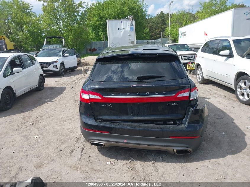 2016 Lincoln Mkx Reserve VIN: 2LMTJ8LP0GBL21448 Lot: 12004983