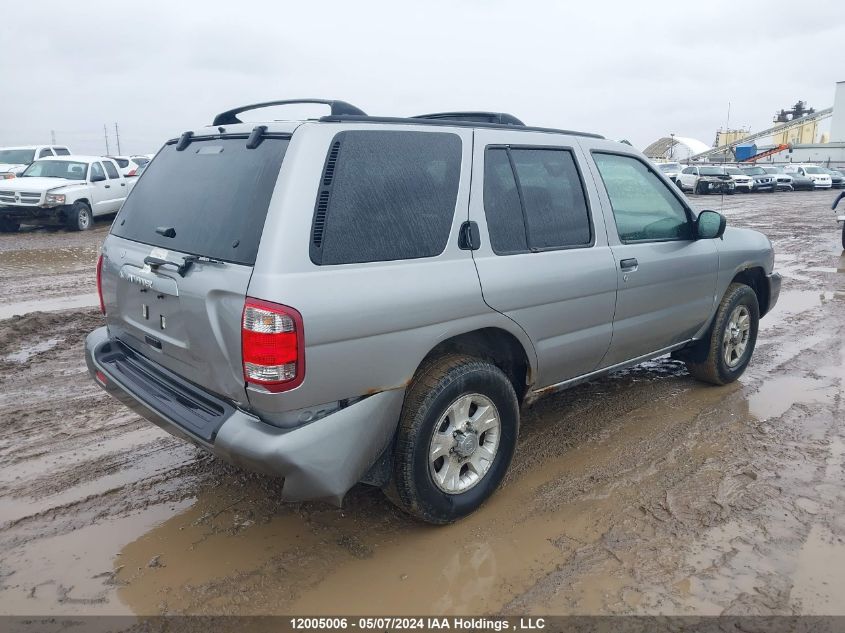 2000 Nissan Pathfinder Le/Se/Xe VIN: JN8AR07YXYW418620 Lot: 12005006