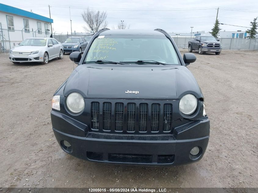 2008 Jeep Compass Sport VIN: 1J8FF47W08D782971 Lot: 12005015