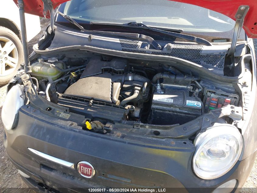 2012 Fiat 500 Sport VIN: 3C3CFFBR7CT102966 Lot: 12005017