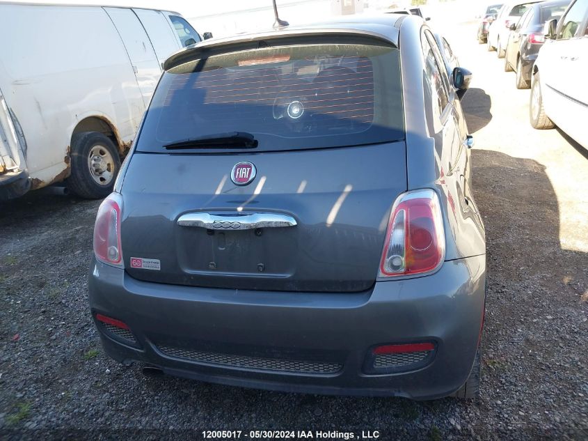 2012 Fiat 500 Sport VIN: 3C3CFFBR7CT102966 Lot: 12005017