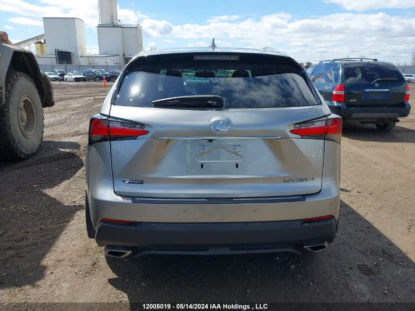 2015 Lexus Nx 200T VIN: JTJBARBZ7F2034226 Lot: 12005019