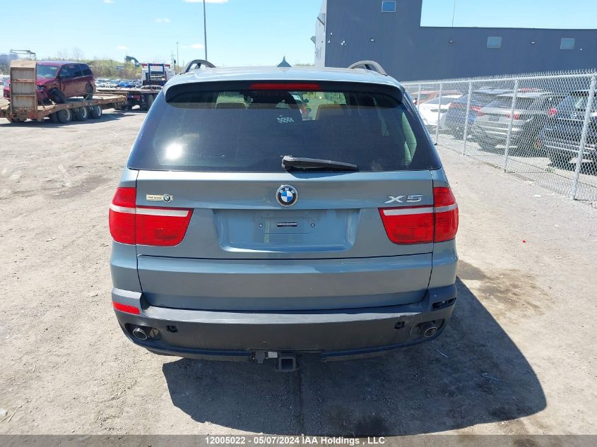 2007 BMW X5 3.0I VIN: 5UXFE43597L012293 Lot: 12005022