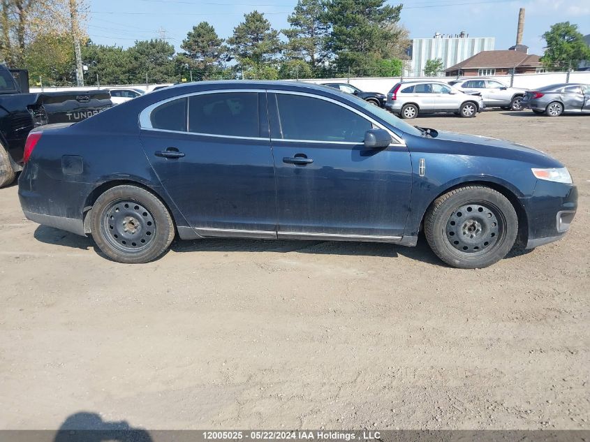 2009 Lincoln Mks VIN: 1LNHM93R39G633355 Lot: 12005025