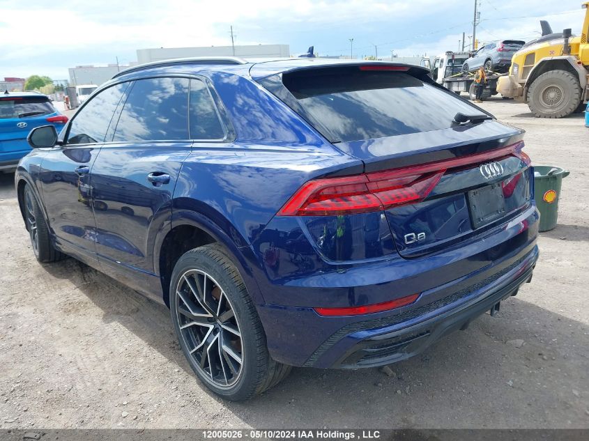 2019 Audi Q8 VIN: WA1DVAF1XKD013448 Lot: 12005026