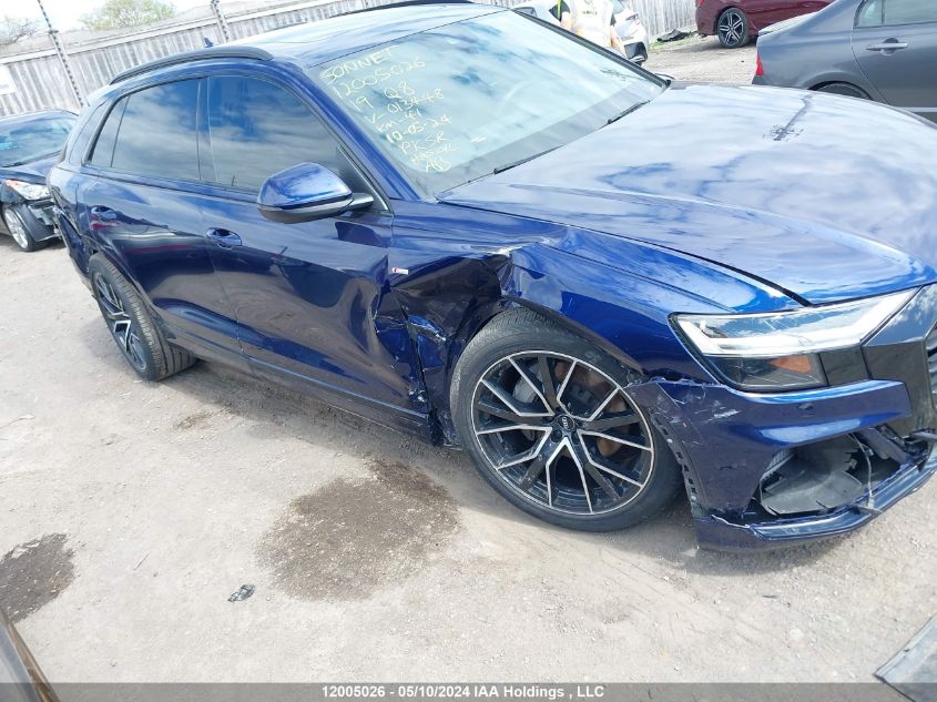 2019 Audi Q8 VIN: WA1DVAF1XKD013448 Lot: 12005026