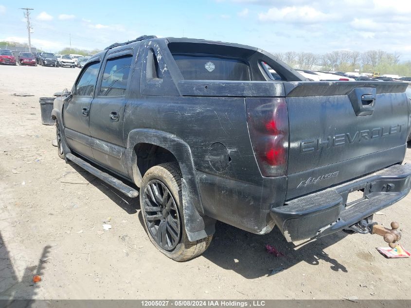 2005 Chevrolet Avalanche VIN: 3GNEK12T05G238924 Lot: 12005027